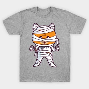 Cute Egyptian Mummified Cat T-Shirt